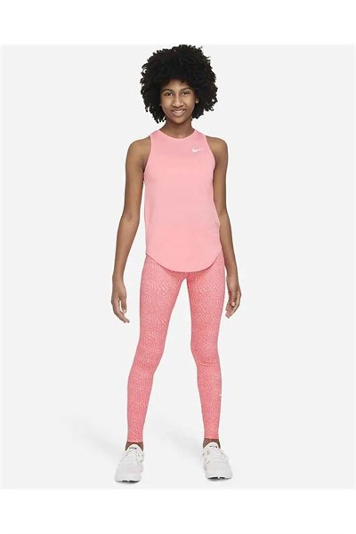 NIKE DRI-FIT ONE ALL OVER PRİNT TIGHT KIZ ÇOCUK TAYT