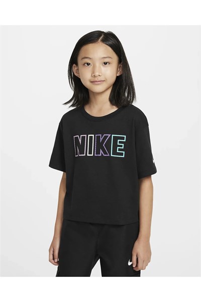 NIKE FEMME POP TEE CROP KIZ ÇOCUK KISA TİŞÖRT