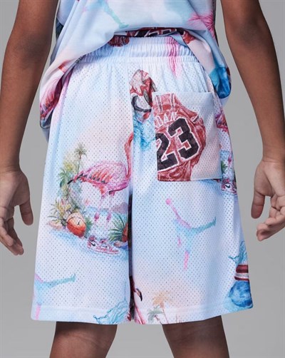 NIKE JDB MJ ESS SMR PK AOP MESH SHORT ERKEK ÇOCUK ŞORT