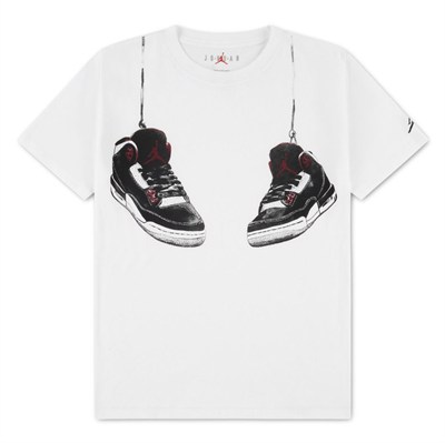 NIKE JORDAN AJ3  SHOE STRINGS ERKEK ÇOCUK TİŞÖRT 95F483