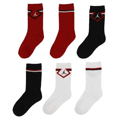 NIKE JORDAN DIAMOND 3PK CREW 3LÜ ÇORAP BJ0832
