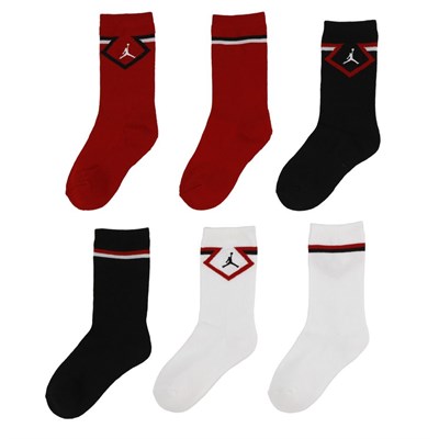 NIKE JORDAN DIAMOND 3PK CREW 3LÜ ÇORAP BJ0832