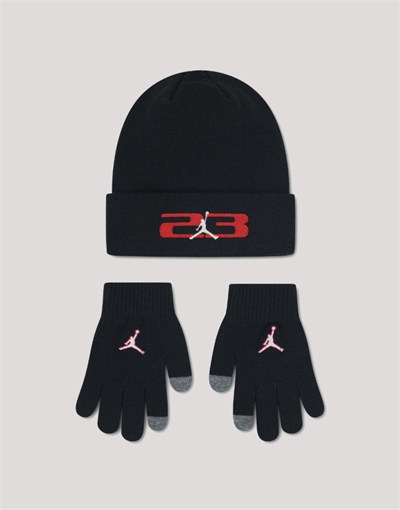 NIKE JORDAN JAN 23 BEANIE & GLOVE SET UNISEX ELDİVEN&BERE SET