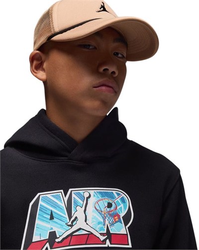 NIKE JORDAN JDB AIR POSTCARD PO-HOODIE ERKEK ÇOCUK SWEATSHİRT 95F160