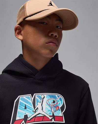 NIKE JORDAN JDB AIR POSTCARD PO-HOODIE ERKEK ÇOCUK SWEATSHİRT 95F160