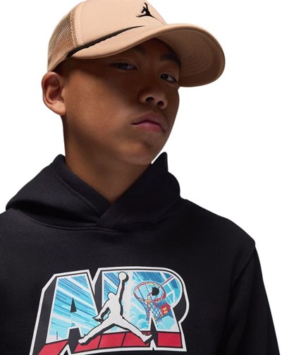 NIKE JORDAN JDB AIR POSTCARD PO-HOODIE ERKEK ÇOCUK SWEATSHİRT 95F160