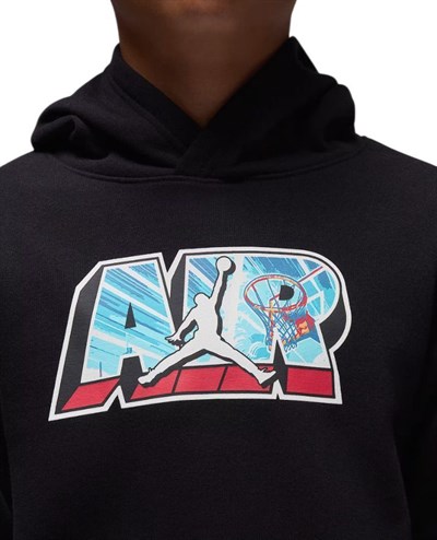 NIKE JORDAN JDB AIR POSTCARD PO-HOODIE ERKEK ÇOCUK SWEATSHİRT 95F160