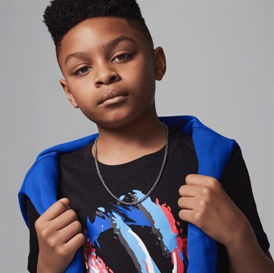 NIKE JORDAN JDB BBALL FIRE SS TEE ERKEK ÇOCUK TİŞÖRT