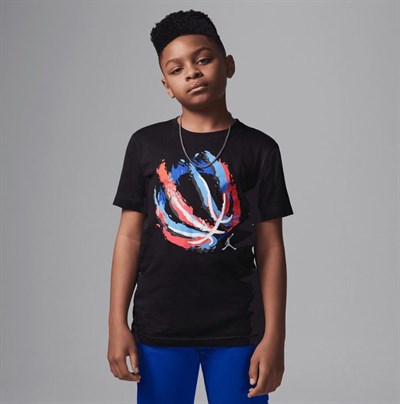 NIKE JORDAN JDB BBALL FIRE SS TEE ERKEK ÇOCUK TİŞÖRT