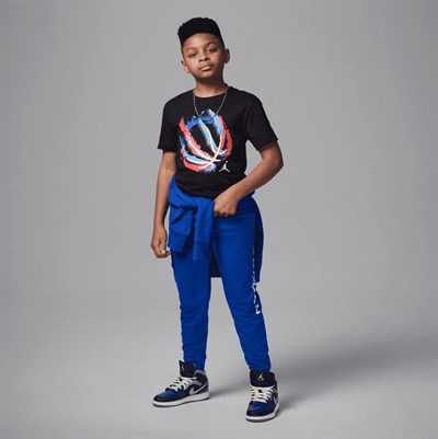 NIKE JORDAN JDB BBALL FIRE SS TEE ERKEK ÇOCUK TİŞÖRT