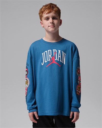 NIKE JORDAN JDB I23 HIGHWAY ARCH LS TEE ERKEK ÇOCUK SWEATSHİRT