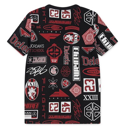 NIKE JORDAN JDB MJ ESS AOP SS TEE ERKEK ÇOCUK TİŞÖRT