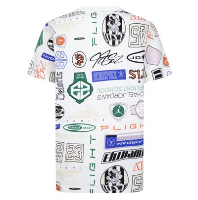 NIKE JORDAN JDB MJ ESS AOP SS TEE ERKEK ÇOCUK TİŞÖRT