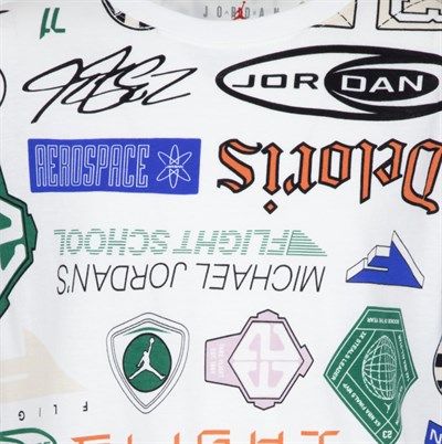 NIKE JORDAN JDB MJ ESS AOP SS TEE ERKEK ÇOCUK TİŞÖRT