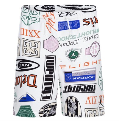 NIKE JORDAN JDB MJ ESSENTIALS FT AOP SHORT PAMUKLU ERKEK ÇOCUK ŞORT