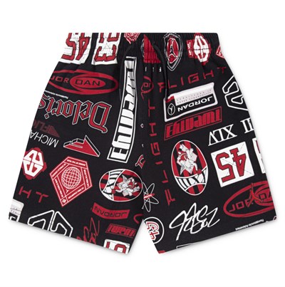 NIKE JORDAN JDB MJ ESSENTIALS FT AOP SHORT PAMUKLU ERKEK ÇOCUK ŞORT