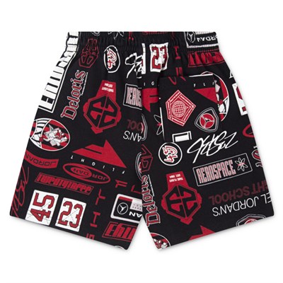 NIKE JORDAN JDB MJ ESSENTIALS FT AOP SHORT PAMUKLU ERKEK ÇOCUK ŞORT