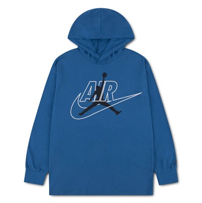 NIKE JORDAN JDB MJ JUMPMAN AIR HOODED LS ERKEK ÇOCUK SWEATSHİRT