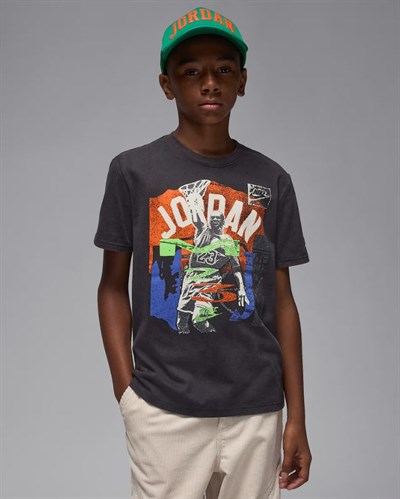 NIKE JORDAN JDB MJ THROWBACK SLAM SS TEE ERKEK ÇOCUK TİŞÖRT  95F225