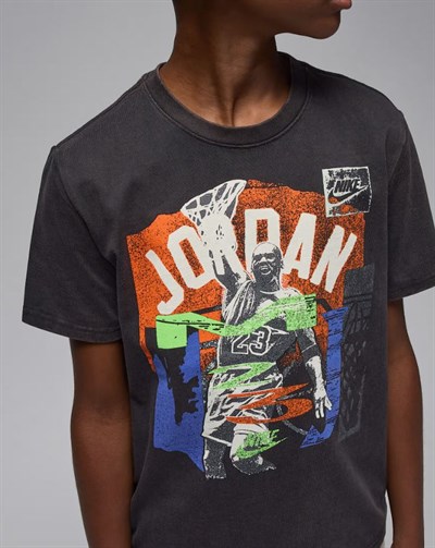 NIKE JORDAN JDB MJ THROWBACK SLAM SS TEE ERKEK ÇOCUK TİŞÖRT  95F225