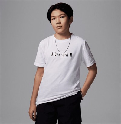 NIKE JORDAN JDB MJ WORDMARK EMB CREW ERKEK ÇOCUK TİŞÖRT 95D634