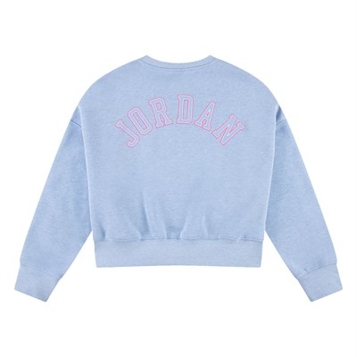 NIKE JORDAN JDG BLUE JEANS & BLING FLC CRE KIZ ÇOCUK SWEATSHİRT 45F195