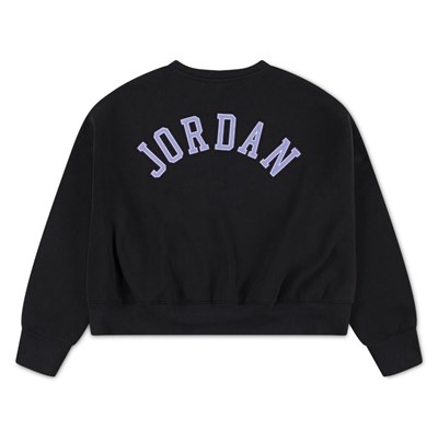 NIKE JORDAN JDG BLUE JEANS & BLING FLC CRE KIZ ÇOCUK SWEATSHİRT 45F195