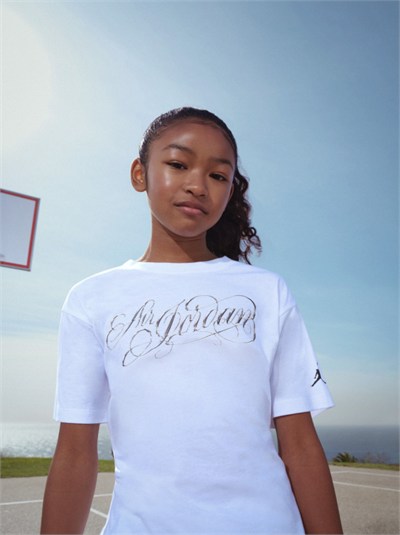 NIKE JORDAN JDG W J AIR JORDAN SS GF GFX TEE KIZ ÇOCUK TİŞÖRT