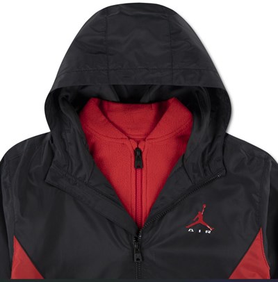 NIKE JORDAN JDN 3 IN 1 SYSTEMS JACKET ERKEK ÇOCUK POLAR & YAĞMURLUK (2Lİ PAKET)