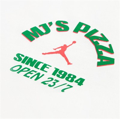 NIKE JORDAN MJ BRAND PIZZA SS TEE ERKEK ÇOCUK TİŞÖRT 95F749