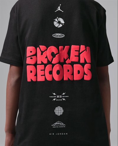 NIKE JORDAN MJ BROKEN RECORDS TEE ERKEK ÇOCUK TİŞÖRT 95F628