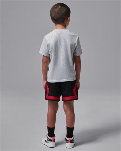 NIKE JORDAN MJ DYNASTY MESH PATCH SET ERKEK ÇOCUK TİŞÖRT-ŞORT TAKIM 85F561