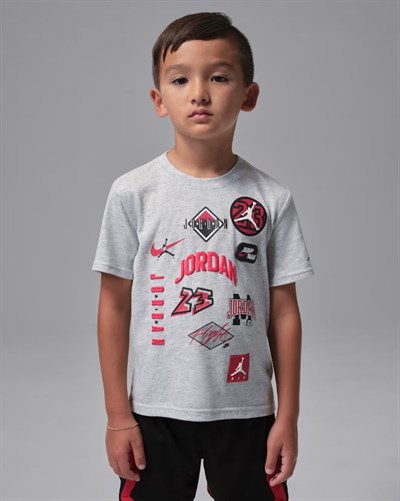 NIKE JORDAN MJ DYNASTY MESH PATCH SET ERKEK ÇOCUK TİŞÖRT-ŞORT TAKIM 85F561