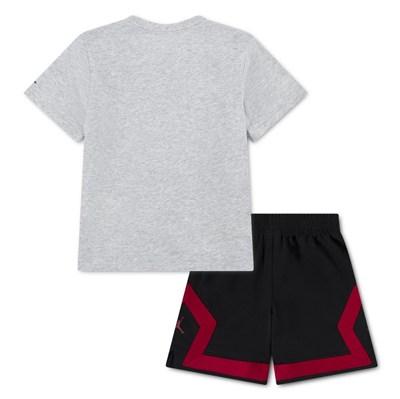 NIKE JORDAN MJ DYNASTY MESH PATCH SET ERKEK ÇOCUK TİŞÖRT-ŞORT TAKIM 85F561
