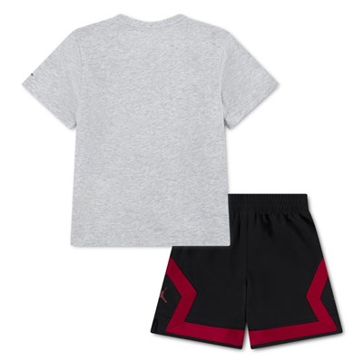 NIKE JORDAN MJ DYNASTY MESH PATCH SET ERKEK ÇOCUK TİŞÖRT-ŞORT TAKIM 85F561