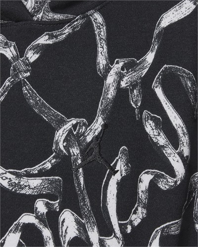 NIKE JORDAN WJ BRKLN LN FLC AOP PO HOODIE KIZ ÇOCUK SWEATSHIRT