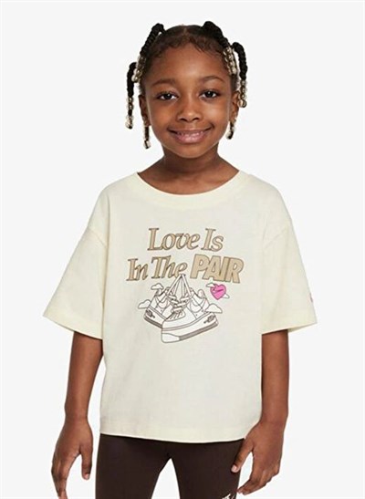 NIKE NKG SWEET SWOOSH PAIR TEE KIZ ÇOCUK TİŞÖRT