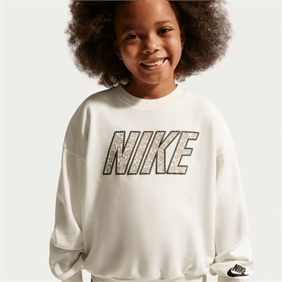 NIKE RETRO FT WIDE LEG PANT SET ŞARDONSUZ KIZ ÇOCUK EŞOFMAN TAKIM
