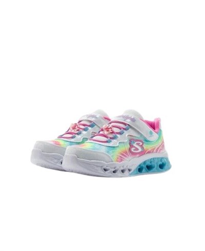 SKECHERS FLUTTER HEART LİGHTS - GROOVY SWİRL IŞIKLI KIZ ÇOCUK SPOR AYAKKABI 303253L