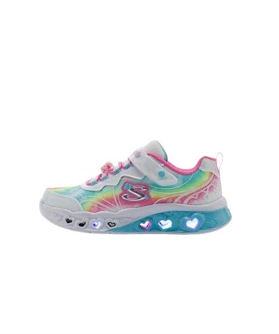 SKECHERS FLUTTER HEART LİGHTS - GROOVY SWİRL IŞIKLI KIZ ÇOCUK SPOR AYAKKABI 303253L