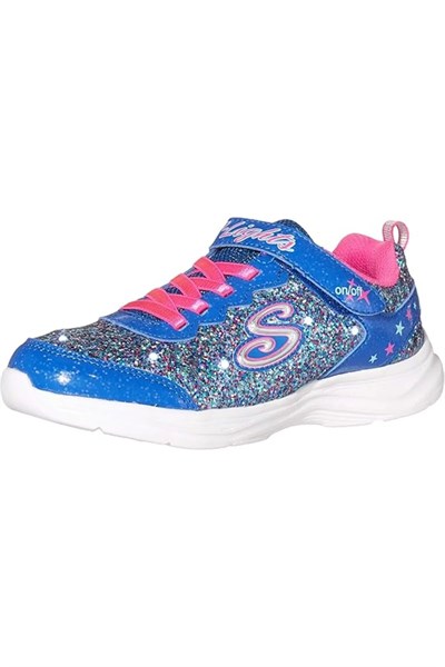 SKECHERS GLİMMER KİCKS - GLİTTER N GLOW ÇOCUK SPOR AYAKKABI 20267L