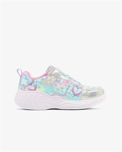 SKECHERS UNICORN DREAMS HEART SPARKLES IŞIKLI KIZ ÇOCUK SPOR AYAKKABI 303063L