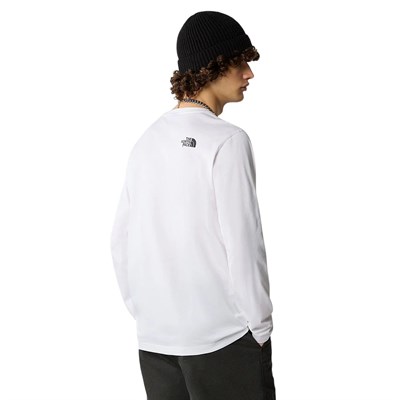 THE NORTH FACE M L/S SIMPLE DOME TEE SWEATSHIRT NF0A87QNFN41
