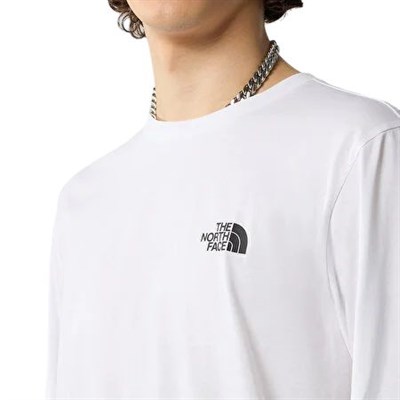 THE NORTH FACE M L/S SIMPLE DOME TEE SWEATSHIRT NF0A87QNFN41