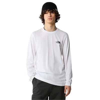 THE NORTH FACE M L/S SIMPLE DOME TEE SWEATSHIRT NF0A87QNFN41