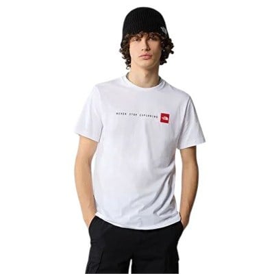 THE NORTH FACE M SS NEVER STOP EXPLORING TEE ERKEK TİŞÖRT NF0A87NSFN41
