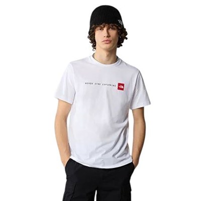 THE NORTH FACE M SS NEVER STOP EXPLORING TEE ERKEK TİŞÖRT NF0A87NSFN41