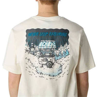 THE NORTH FACE U POWDER DAYS RELAXED S/S TEE-GRAPHIC ERKEK TİŞÖRT NF0A8E4DQLI1