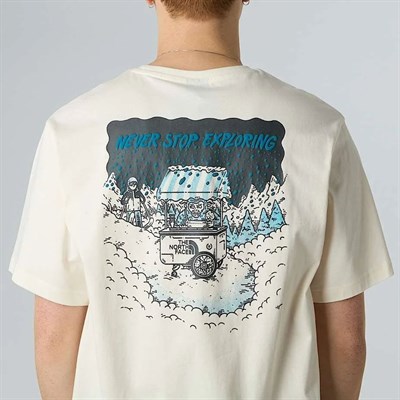 THE NORTH FACE U POWDER DAYS RELAXED S/S TEE-GRAPHIC ERKEK TİŞÖRT NF0A8E4DQLI1