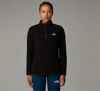 THE NORTH FACE W 100 GLACIER 1/4 ZIP - EU KADIN POLAR NF0A855M4H01